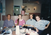 Peter Morée at the Pax Christi International Meeting, summer 1989