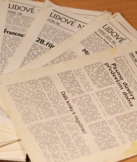 Karel Porizka's Lidové noviny from 1988, published as samizdat