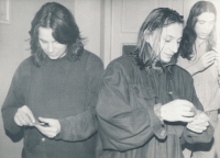 Tomáš Schilla (left), Tadeáš Věrčák, Stanislav Penc, 1991