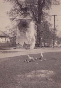 Bell tower in Bousín