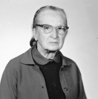 Mother of the witness, Františka Stejskalová, 1980s