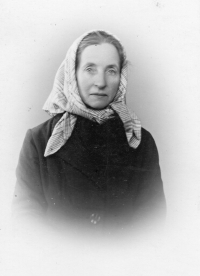 Grandmother Kateřina Rudišová, 1940s