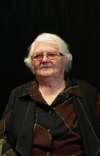 Marie Fejtková during the interview in 2025