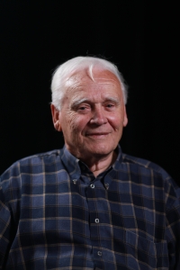 Jaroslav Kropáček during filming, 2025