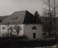 Evangelical church in Hradiště u Nasavrk before 1986