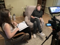 Recording of an interview with Marie Petrová for the project Stories of Our Neighbours