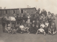 Sokol camp near Marianské Lázně, summer 1947