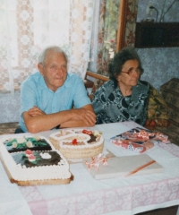Mother and father. Golden wedding, Šiškovice, 1996