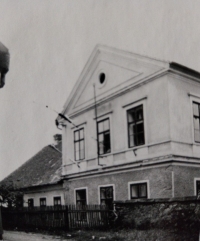 Elementary school in Licibořice, 1958
