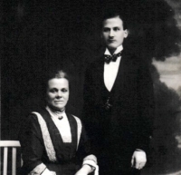 Grandparents Josef and Anna Dusil, 1885
