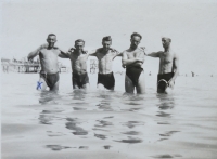 Grandfather František Škoda at the Sokol meeting in Split 1931