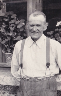  Father František Kotland in Plačice, 1958