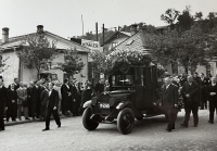 Funeral of the builder Josef Winkler