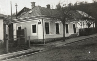 The house in Cigánov in Zlín, where the Winkler family lived, before the nationalisation