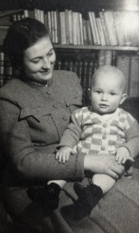 Mother with her son Josef, 1946