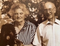 Witness's parents Mechtildis and Manfred Piatti in the 1990s