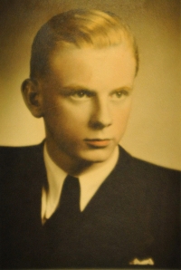 Josef Brázda v mládí