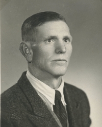 Father Václav Prejda in a photograph from the early 1950s