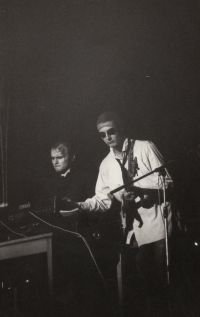 Třírychlostní Pepíčci - band that performed at the festival in Třanovice (1982)