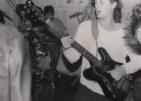 IQ60, a band that performed at the festival in Třanovice (1982)