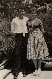 Jindřich and Marie Mühlberger in the 1960s