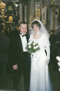 The Meiers' wedding photo, 2000