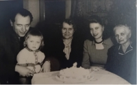 Second birthday party; 1952
