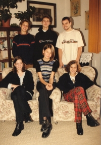 Next generations of the Bubna-Litic family: children of sisters Monika, Markéta and Petr Dujka (Barbora and Mikuláš) on the right