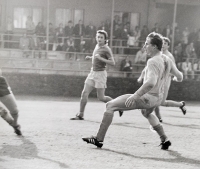 najlepší strelec Igor Frič,Dukla Tábor, vojenská služba, 