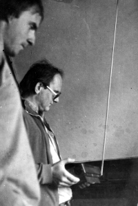 DX Club members from the left: Jiří Prokop from Jablonec nad Nisou and Jiří Krákora from Prague