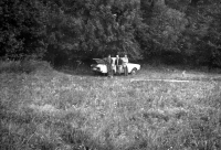 The Wartburg expedition vehicle called the "Yellow devil". The owner was the participant of the listening expedition Jaroslav Boháč from Ústí nad Labem