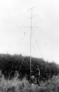 Antenna routing, Rügen, late 70s/early 1980s 