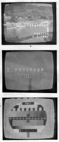 TV monoscopes, Rügen, late 70s/early 1980s 