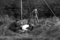 Antenna routing, Rügen, late 70s/early 1980s 