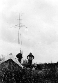 Camp site of the listening expedition, Rügen, late 70s/early 1980s 