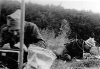 On the left Václav Dosoudil, Rügen, late 70s/early 1980s 