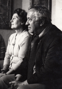 Běla and Miroslav Horníčeks, 1970s