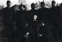 Serving at the House of the Army in Prague, the predecessor of the Dukla Prague Sorts Club, which brought together athletes, handball and basketball players and was active for just a year. 1950s 