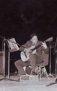 At military service, Prešov, late 70s