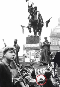 August 1968 on Wenceslas Square