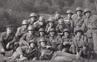 Radomír Šebek (behind without helmet), 1970s