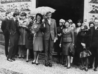 Married couple Olga and Ota Pajer, Prague, September 11, 1965