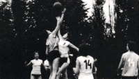 Under his leadership, Gottwaldov's junior women's basketball team won the Czechoslovak championship - Moravia, 1950s