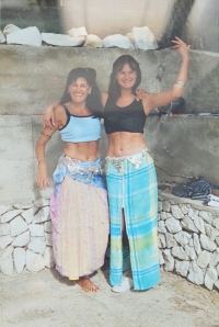 Dagmar Krausová with her daughter
