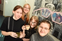 Team of pupils who worked on the story of Břetislav Krista in the project Stories of our neighbours