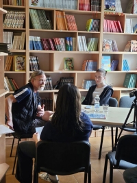 During the interview 
