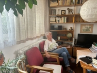 Blanka Janoušková filming her story