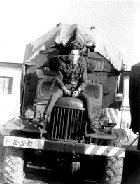 At the military service