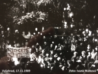 November the 17th, 1989, Vyšehrad