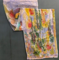 Painting on silk
